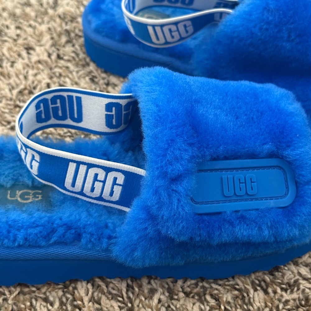 Kids UGG Fluff Yeah Slide